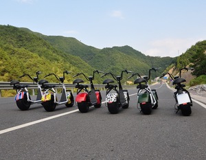 <span class=keywords><strong>Scooter</strong></span> électrique de style Harley 1000W 60V avec batterie au lithium et pneus larges pour la neige, la plage, le tout-terrain et la ville (Coco) - Product Image 6