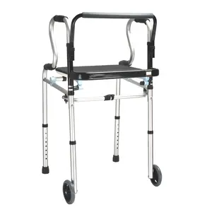 Ausilio per la deambulazione pieghevole per macchina da passeggio di sicurezza per anziani