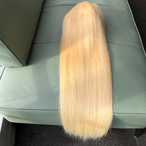 613 Blonde Silky Straight 13×6 HD Lace Frontal Human Hair <b>Wig</b> Lace <b>Front</b> <b>Wigs</b> For Women Can Be Dyed & Bleached - Product Image 6