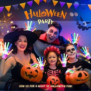 Bán buôn dành cho người lớn Halloween Glow Light Up găng tay đầy màu sắc Rave LED ngón tay ánh sáng găng tay Lễ Hội Đảng LED nhấp nháy găng tay - Product Image 2