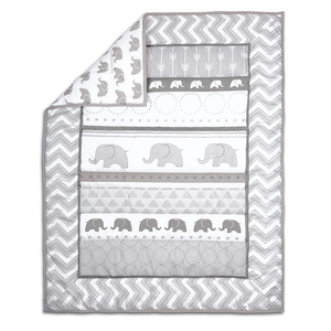 Juego <span class=keywords><strong>de</strong></span> <span class=keywords><strong>cuna</strong></span> <span class=keywords><strong>para</strong></span> bebé, Sábana parachoques, edredón <span class=keywords><strong>de</strong></span> <span class=keywords><strong>elefante</strong></span> <span class=keywords><strong>de</strong></span> dibujos animados, juegos <span class=keywords><strong>de</strong></span> cama - Product Image 3