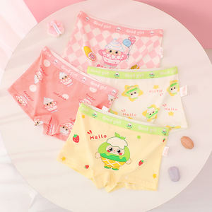 可愛い漫画女の子パンティー子供用コットンブリーフ女の子用ボクサースタイル子供用下着 - Product Image 2