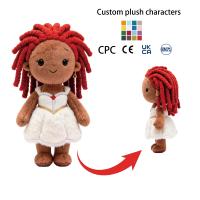 Peluche sirène personnalisée, jouet en peluche sûr et personnalisé, poupée douce pour enfant, cadeau pour enfant