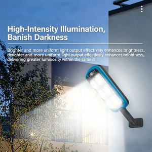 Hot Selling 6 LED COB Solar Street <b>Light</b> with <b>Motion</b> <b>Sensor</b> Remote Control IP65 Waterproof 90° Rotatable Auto On - Product Image 5