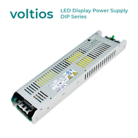 Fuente de Alimentación de 400W 3.8V 80A para Pantalla LED Individual, PFC Activo, Entrada 90-264VAC, Protección Contra Cortocircuitos y Sobrecarga, Conmutación Industrial