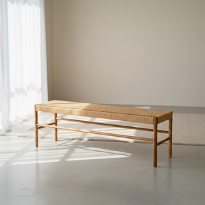 Mesa de Escritorio Rectangular de Madera Maciza Itsuki, Moderna, Minimalista, Duradera y Fácil de Limpiar, para Sala de Estar, con Panel - Product Image 3