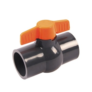 Van nhựa và phù hợp PVC Hướng dẫn sử dụng van U-PVC valvula NPT valvulas de BOLA de plastico 75 Mét PVC bóng van - Product Image 1