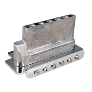 <span class=keywords><strong>Tremolo</strong></span> บริดจ์กีตาร์ไฟฟ้า ST,พร้อมอานม้าเหล็กโค้งวินเทจโครเมียม - Product Image 5