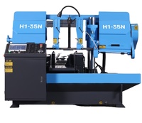 Máquina de sierra de cinta automática CNC para corte de metal, componentes de engranajes centrales de sierra de tensión mecánica, categoría de producto