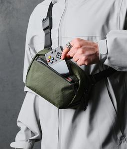 Sac de taille en coton multi-talents pour hommes avec zips imperméables sac à dos Lulu influent favourableUK wealth funnie pack - Product Image 3