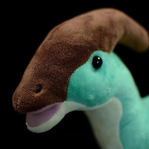 Peluche Dinosauro Parasaurolophus Realistico da 15 Pollici, Morbido Giocattolo Educativo per Bambini di Tutte le Età - Product Image 4