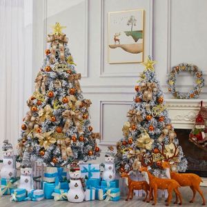 Iluminación Dorada para Árbol de Navidad, Decoración de Lujo para Árbol de Navidad, Decoración Plateada para Árbol de Navidad - Product Image 4