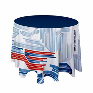 Nappe de table ronde pour salon professionnel, 80x110cm - Product Image 3