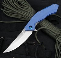 Couteau de poche pliable, lame en acier D2, manche en G10, tactique, EDC, chasse, camping, survie en plein air, OEM personnalisable