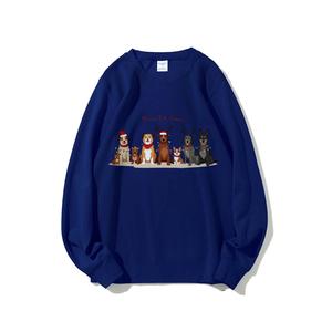 Sudadera Personalizada de Navidad para Hombre, Sudadera con Logotipo ODM, Sudadera Roja Extra Grande con Estampado Gráfico, Cuello Redondo, Sudadera Roja Elegante, Crema - Product Image 4