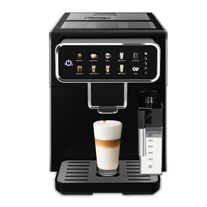 Anbolife Espresso <b>Coffee</b> <b>Machine</b> 15 Bar Automatic <b>Touch</b> <b>Screen</b> Display Self Cleaning With Milk Box Hot Water System Home Kitchen - Product Image 3