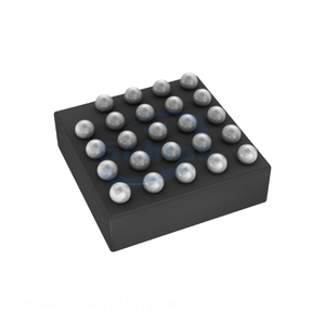 Componente Electrónico Original Integrado 24 UFBGA, DSBGA MSP430FR5738IYQDR - Product Image 1
