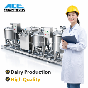 <b>Small</b> Scale 500 Liters Milk Pasteurization Machine Cooling Tank Yoghurt Drink Production Line - Product Image 6