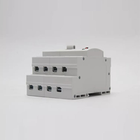 Interrupteur de transfert automatique double alimentation KAMPA PC Din Rail pour système solaire photovoltaïque PV 2P ATS 4P 63A 80A