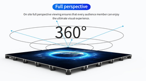 P6.25 GOB LED-Bodenfliesen-Display Wasserdicht Staubdicht Radar-Interaktiver Bildschirm - Product Image 4