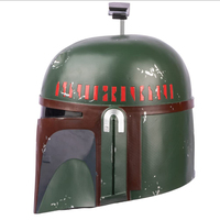 Casque de Boba Fett Deluxe, casque Mandalorian pour les fans, édition collector, casque de cosplay en résine SW, confortable à porter