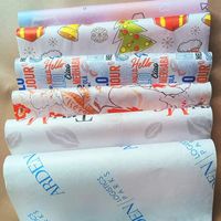 Kertas Tisu Daur Ulang Cetak Khusus untuk Pembungkus Kado Pakaian Sepatu Bunga - Cetak Digital Offset untuk Kemasan