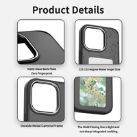 Coque de téléphone à encre intelligente DIY NFC Screen Phone Case pour iPhone16 15 14 Pro Max, Anti-Drop TPU DIY Pattern Screen projection Cover