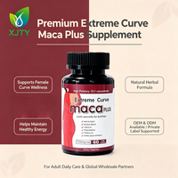 Complément Alimentaire OEM à Marque Blanche : Capsules Naturelles de Maca, Ginseng et Collagène pour l'Amélioration et le Lifting des Fesses et des Seins