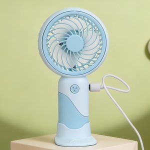 LingPan Portable <b>Fan</b> 5W Rechargeable Battery Handheld With <b>Stand</b> For Outdoor Use - Product Image 5
