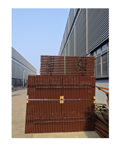 Koolstofstaal veefensters 6 voet buiten, boerderijpoorten voor runderen, paardenomheining, modern design - Product Image 1