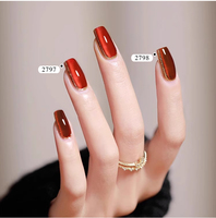 Vernis à ongles gel œil de chat personnalisé en gros 15ml Rouge Gemme Lampe UV/LED Non Toxique Ibdgel pour Nail Art Haute Qualité Échantillon Gratuit