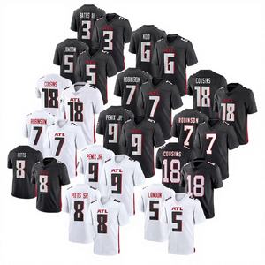 Venta al por Mayor de Camisetas de Fútbol Americano para Hombre TRENDLE INTERNATIONAL, Modelo Atlanta, Spandex/Algodón, Anti-UV 18 # Primos/9 # Michael Penix - Product Image 3