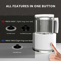 Mousseur à lait électrique en acier inoxydable écologique, chaud/froid, chauffe-café et mousseur automatique pour Macchiato – Vente en gros