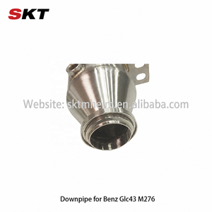 Downpipe สำหรับ GLC43 Benz AMG X253 GLC450 M276 3.0T ท่อหน้าสแตนเลส2017 + - Product Image 5