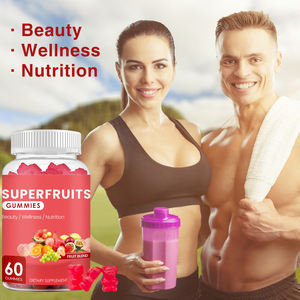 Oli OEM frutta biologica Gummies senza zucchero verdure Gummies aromi naturali Gummies integratore alimentare con frutta Superfood verdure - Product Image 4