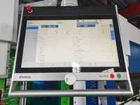 Máquina de plegado de chapa metálica CNC 110T3200 6+1 Axia DA66S con programación 2D y simulación 3D, y prensa plegadora estándar