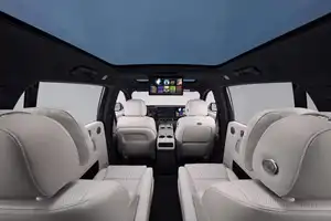 Lixiang L9 mobil hibrida elektrik energi baru perak 2024 Interior putih 5 pintu 6 tempat duduk SUV untuk Dewasa kendaraan bekas untuk dijual