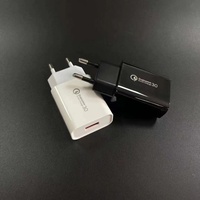Adaptateur de voyage 18W QC3.0, adaptateur de charge rapide 5V3A, chargeur mural 9V 2A, chargeur portable 12V 1.5A 18W, prise US UK EU