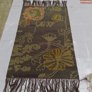 Tapis marocain artisanal en coton de qualité supérieure, doux, luxueux, style moderne, personnalisable, pour exercices, prière, pique-nique, motif abstrait, pour animaux de compagnie - Product Image 4