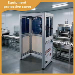 Protections de machine en profilés d'<span class=keywords><strong>aluminium</strong></span> avec <span class=keywords><strong>propriétés</strong></span> antistatiques pour la protection des équipements électroniques dans les salles blanches - Product Image 1