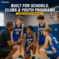 Conjunto de Uniforme de Baloncesto Juvenil Personalizado, Camiseta y Pantalones Cortos para Niños con Nombre y Número, Tallas Mixtas para Escuelas, Clubes y Programas de Entrenamiento