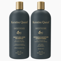 Shampooing et après-shampooing naturels en gros, nourrissants, brillants, lissants, à l'huile d'avocat et à l'acide hyaluronique, sans sulfate