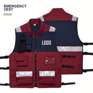 Nouveauté, veste de travail réfléchissante haute visibilité pour hommes, multipoches, vêtements de chantier, vêtements de sécurité - Product Image 1