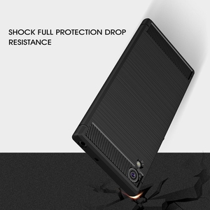 Étui <span class=keywords><strong>de</strong></span> téléphone en gros pour <span class=keywords><strong>Sony</strong></span> <span class=keywords><strong>Xperia</strong></span> <span class=keywords><strong>XA1</strong></span> Ultra, texture brossée, fibre <span class=keywords><strong>de</strong></span> carbone, antichoc, TPU, <span class=keywords><strong>coque</strong></span> <span class=keywords><strong>de</strong></span> protection robuste - Product Image 2