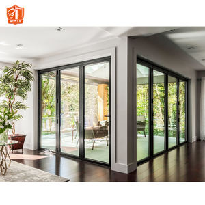 ประตูพับอลูมิเนียมสำหรับห้องนั่งเล่นประตูพับสองด้านสำหรับใช้ในครัวเรือน - Product Image 1