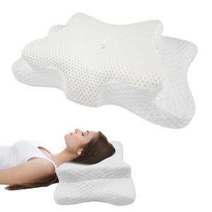 Kustom berbentuk kupu-kupu serviks ortopedi busa memori pintar tempat tidur leher tempat tidur busa memori bantal - Product Image 1