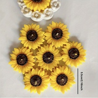 Bougie parfumée au tournesol en cire de soja faite à la main, écologique, décoration d'intérieur pour mariages, anniversaires et bars