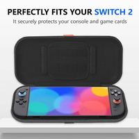 Étui de transport universel EVA étanche et écologique pour Nintendo Switch Lite, avec fermeture éclair, pour console Nintendo Switch 2, mignon et pratique pour les voyages et les jeux.