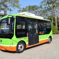 Autobús Urbano de Nueva Energía con Estructura de Seguridad Completa, Eléctrico, Automático, con Volante a la Izquierda, 6m, 440km, 69km/h, 11-20 Asientos
