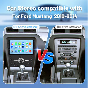 Pantalla táctil IPS estéreo para <span class=keywords><strong>coche</strong></span> Android de 10,1 pulgadas con GPS CarPlay reproductor Multimedia automático Android para Ford Mustang 2010-2014 - Product Image 4